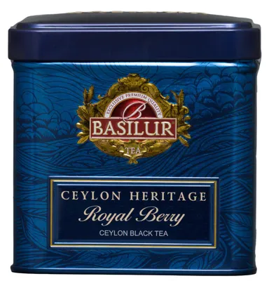 Imagen del producto de Té negro Basilur Royal Berry, lata - 50 g