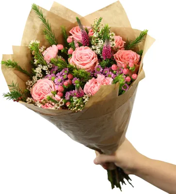 Produktbild von Blumenstrauß 'Garden Romance' - Größe XL - Stiellänge ca. 50 cm - Strauß frischer Blumen