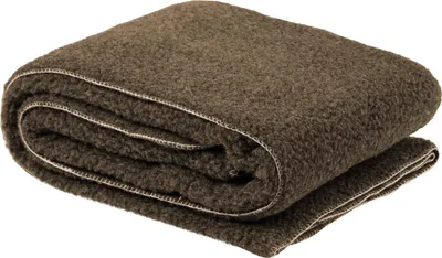 Produktbild von Alwero Decke - Modern - Wolle - Bark - 100x150 cm | Kinderbettdecke