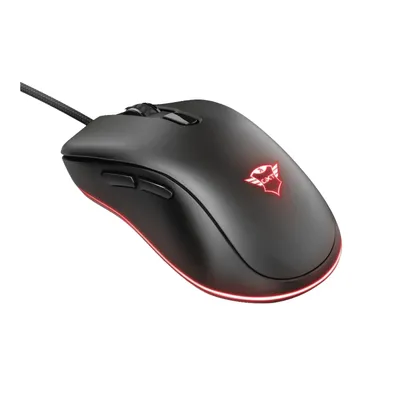 Zdjęcie produktu dla Trust GXT 930 Jacx, Po prawej stronie, Optyczny, USB Typu-A, 6400 DPI, Czarny