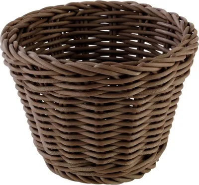 Produktbild von APS 50623 Korb PROFI LINE, Polypropylen, Ø 13 cm, Höhe 10 cm, braun