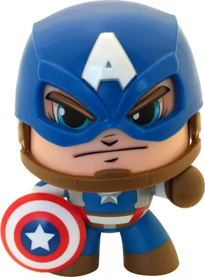 Produktbild von Hasbro Mighty Muggs Marvel Avengers Cap America Sammelfigur
