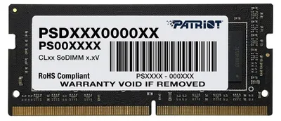 Immagine prodotto di Patriot SO-DIMM DDR4 8GB 3200MHz