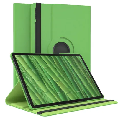 Produktbild von EAZY CASE - Tablet Hülle für Samsung Galaxy Tab S9 Plus Schutzhülle, Tablet Case 360° drehbar in Grün