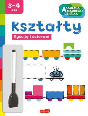 Obrázok produktu pre Akademia madrego dziecka Ksztalty Rysuje i scieram