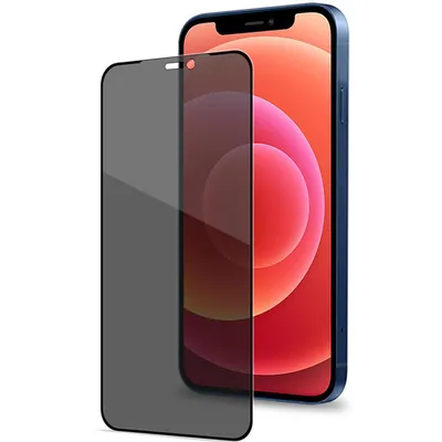 Produktbild von Celly PRIVACYF1009BK, Apple, APPLE IPHONE 13 PRO MAX, Stoßfest, Kratzresistent, Schwarz, Transparent, 1 Stück(e)