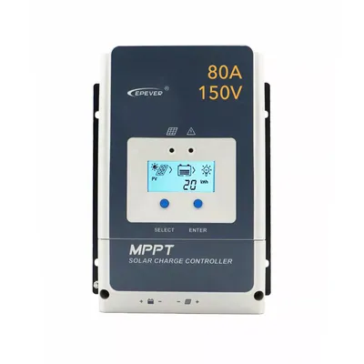 Produktbild von EPEVER® Tracer 8415AN MPPT Solar Laderegler 80A 150V, 12V/24V/36V/48VDC, 0% MwSt