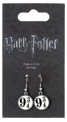 Imagen del producto de THE CARAT SHOP - Pendientes Platform 9 3/4 Harry Potter