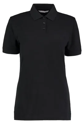 Produktbild von Kustom Kit - "Klassic" Poloshirt für Damen, Superwäsche 60°C, Klassisch LT6125 (40 DE) (Schwarz)