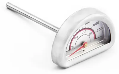 Obrázok produktu pre Presný teplomer z nehrdzavejúcej ocele na pečenie a grilovanie, rozsah 0-400°C