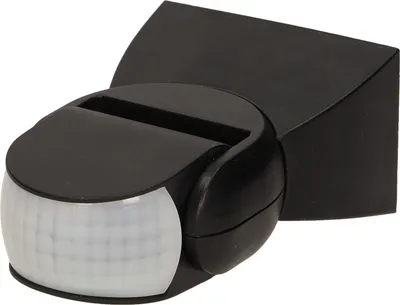 Produktbild von Orno | Bewegungsmelder OR-CR-236/B - Schwarz - IP65 - 180° Erkennung - 1200 W Leistung