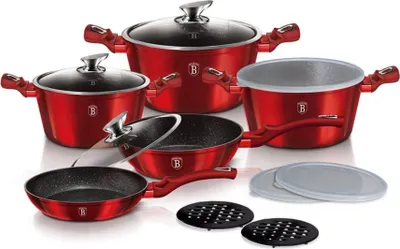 Obrázok produktu pre Berlinger Haus Kuchynský riad Burgundy, BH7030