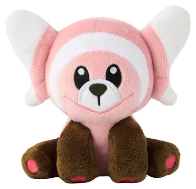 Produktbild von Pokemon Velursi Kuscheltier - 12 cm Plüschtier Stufful