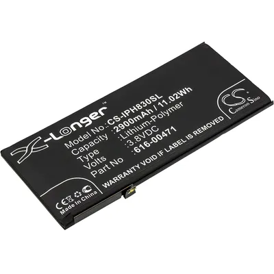 Immagine prodotto di TECHTEK Batteria compatibile con [Apple] A1984, A2105, A2106, A2108, iPhone 11.8, iPhone XR sostituisce 616-00468, per 616-00471