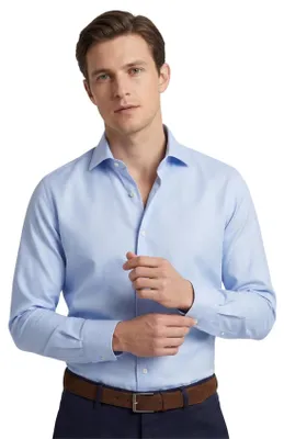 Produktbild von Profuomo Business-Hemd hellblau uni