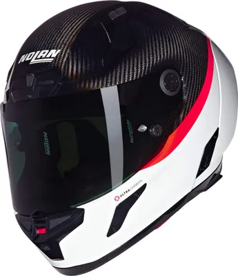 Produktbild von Nolan X-804 RS Ultra Carbon D.O.C. Helm, schwarz/weiß, XL (62)