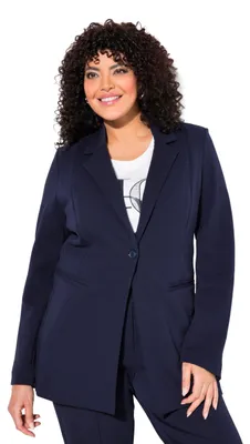 Productafbeelding van Ulla Popken dameskleding, grote maten, overmaten, plus size: blazers, Punto di Roma, A-lijn