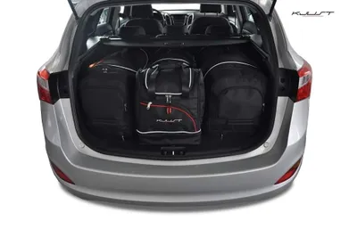 Produktbild von Hyundai I30 Wagon 2012-2017 Kofferraumtaschen Set 4 Stk