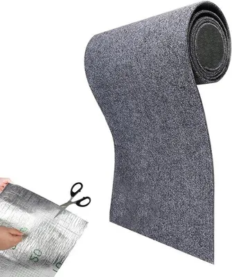 Zdjęcie produktu dla Samoprzylepna mata wspinaczkowa dla kotów – 200 x 40 cm – mata do wspinania się – deska wspinaczkowa – ochrona przed zadrapaniami dla kotów – zestaw do samodzielnego montażu – szara – niezbędna dla właścicieli kotów
