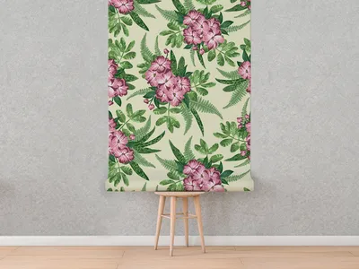 Produktbild von Coloray Fototapete 104x70 cm Latextapete Magicstick - Blumen