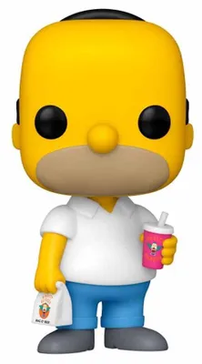 Produktbild von Homer Simpson Pop-Figur - Vinyl-Sammelspielzeug, 10 cm