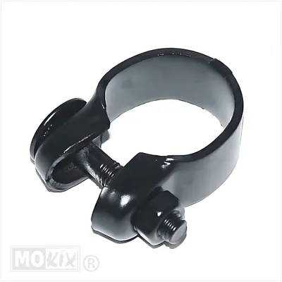 Produktbild von Auspuffschelle schwarz für Piaggio, Vespa Ciao, Citta