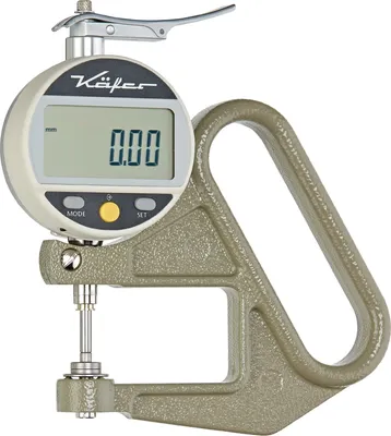 Zdjęcie produktu dla Cyfrowy miernik grubości KÄFER JD50 płaski 10=c