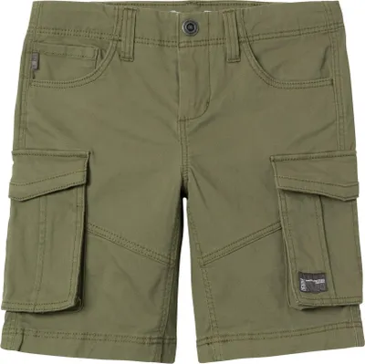 Produktbild von NAME IT Lässige Cargo Shorts Kurze Twill Chino Hose Denim Pants Größe: 98