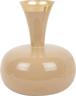 Produktbild von Present Time - Vase Yara Groot - Braun - 25x25x29cm
