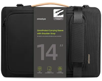 Immagine prodotto di Innostyle Borsa Per Laptop 14 Custodia Impermeabile Tracolla Omniprotect