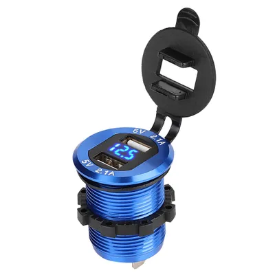 Image de Chargeur moto, Chargeur USB moto, Chargeur allume-cigare, Prise allume-cigare moto, Adaptateur allume-cigare