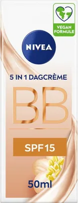 Image de NIVEA - Essentials BB Cream Medium - BB Cream - SPF 15 - Hydrate & camoufle - 50 ml - 1 pièce