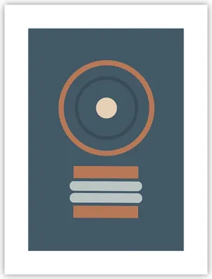 Produktbild von Poster - Poster ohne Rahmen - Abstrakt modern Muster - 30x40 cm - Wand Bild - Wanddeko - Wandbilder - Kunstposter - Wandposter - Bilder - Kunstdruck - Wanddekoration - Wandbild - P2XPA30x40-4567