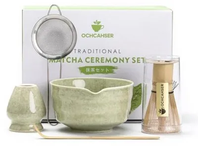 Produktbild von Matcha-Zeremonie-Set - Vollständiges Set mit Teekanne, Schale und Zubehör
