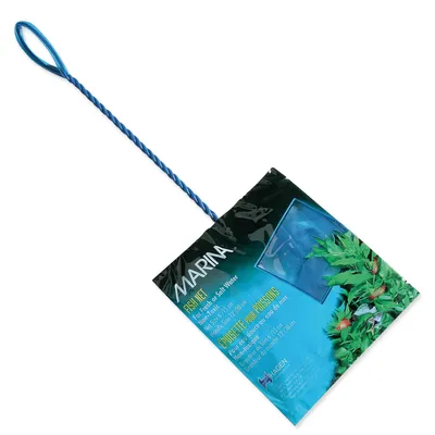 Obrázek produktu pro Síťka MARINA akvarijní modrá jemná 15 cm 1 ks