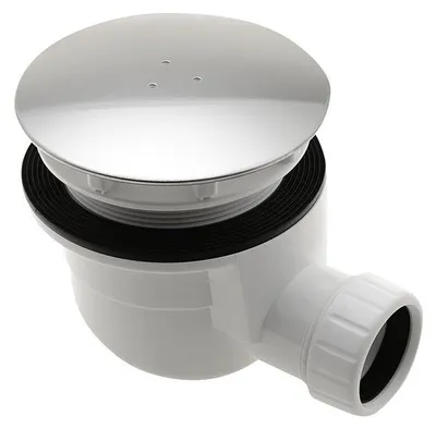 Zdjęcie produktu dla Syfon 90 mm, polerowana stal nierdzewna