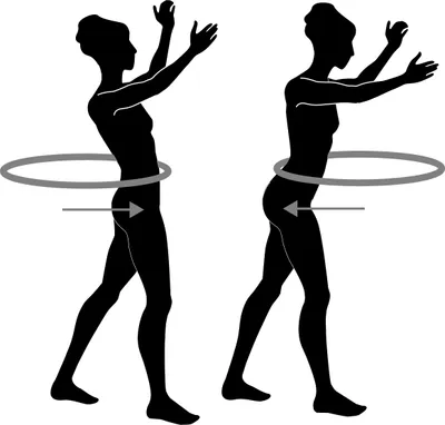 Image de SCHILDKRÖT FITNESS FITNESS-HOOP avec ondes de massage, gr pas de couleur -
