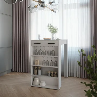 Obrázek produktu pro Barový stůl Vicco Repose Bílá 67 x 100 cm, Model 55343