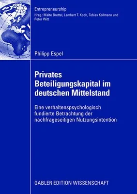 Obrázek produktu pro Privates Beteiligungskapital im deutschen Mittelstand