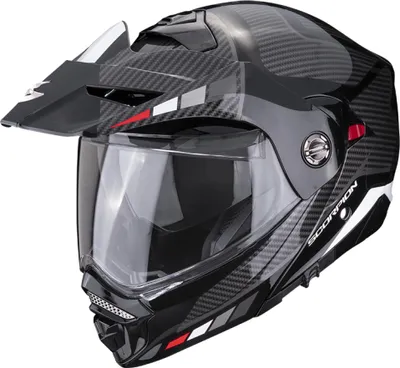 Produktbild von Scorpion ADX-2 Camino Klapphelm, schwarz matt/rot, XS (54/55)