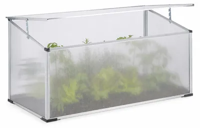 Immagine prodotto di relaxdays 10022823_0 relaxdays   Frühbeet Kunststoff 100,0 x 50,0 x 50,0 cm transparent