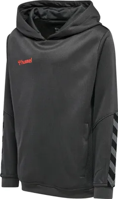 Zdjęcie produktu dla Hummel Hmlauthentic Kids Poly Hoodie - szary melanż, rozmiar:116