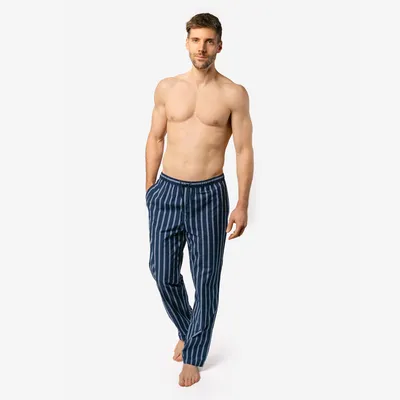 Produktbild von Herren-Schlafhose „Klemens“ in Navy/Azur von Living Crafts