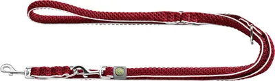 Produktbild von Hunter Verstellbare Führleine Hilo rot 20 mm / 200 cm