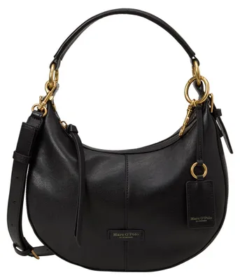 Imagen del producto de Marc O'Polo Cuero bolso de hombro bolso bandolera Pernille Hobo Bag Black