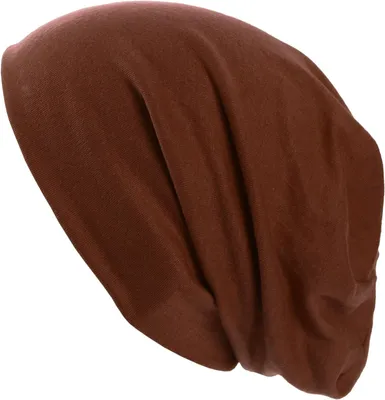 Produktbild von Leichte Beanie Mütze in 15 Farben, Einheitsgröße (56-61 cm), Länge 30 cm, 2-lagig, dehnbar