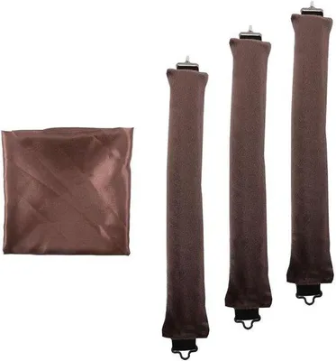 Produktbild von Lange Lockenwickler - Hitzefreie Lockenwickler Set - 3 Stück - A B