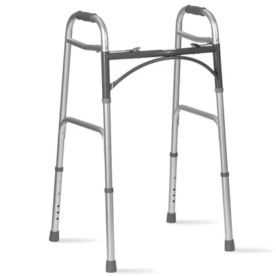 Immagine prodotto di AIORBER Telaio da passeggio ad altezza regolabile con maniglie antiscivolo, portatile e leggero, capacità di 100KG