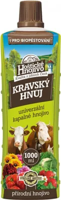 Obrázek produktu pro Hoštické tekuté hnojivo - kravský hnůj 1 L -