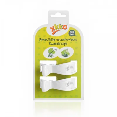 Immagine prodotto di XKKO Clip per passeggino 2 pezzi - Bianco